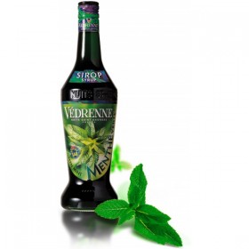 SIRÔ HƯƠNG BẠC HÀ XANH LÁ Vedrenne Green Mint Syrup 700ML - French